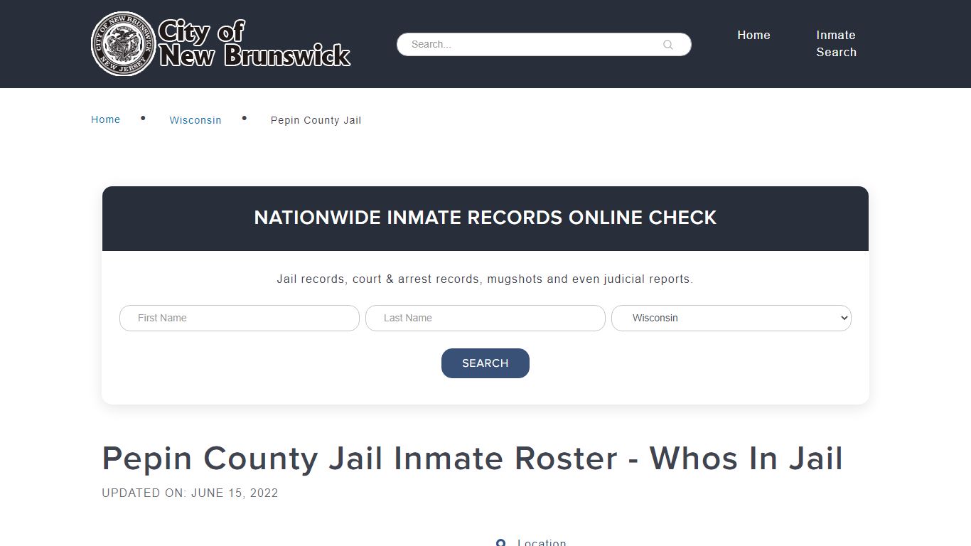 Pepin County Jail Inmate Roster - Whos In Jail